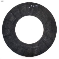 Накладка на диск сцепления Ф420х220х4 мм без отверстий (толщ.4 мм) HOWO